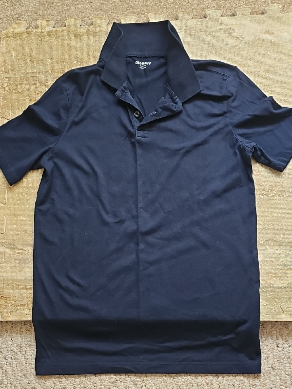 Old Navy Men's Dark Navy Polo Shirt (BUNDLE OF 4)